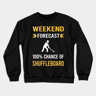 Weekend Forecast Shuffleboard Crewneck Sweatshirt